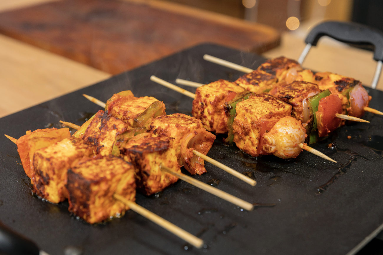 Peri Peri Paneer Sashlik