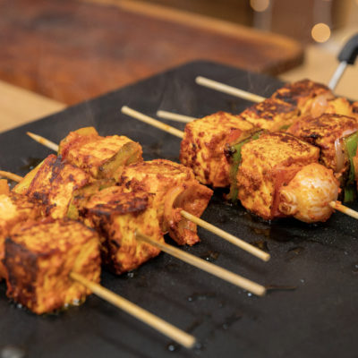 Peri Peri Paneer Sashlik