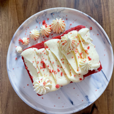Red Velvet Cake Eggless