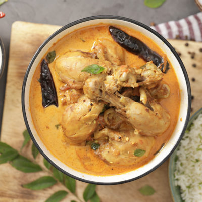 south India chicken curry
