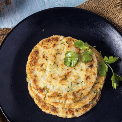 Sabudana Aloo Paratha (vrat spl recipe)