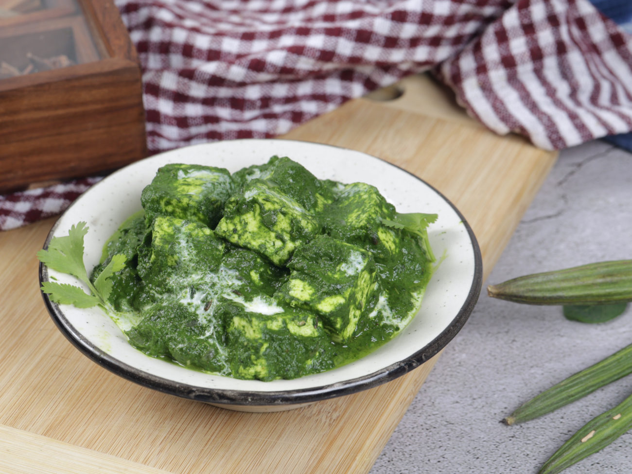 Moringa Palak Paneer Ki Subji