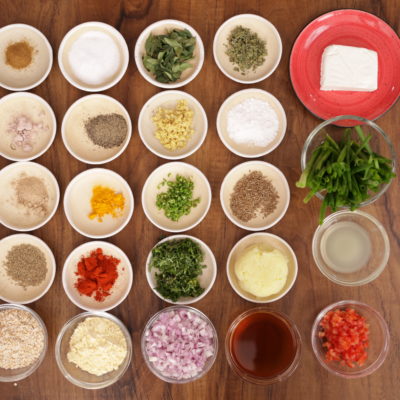 Ingredients for Chilla recipe