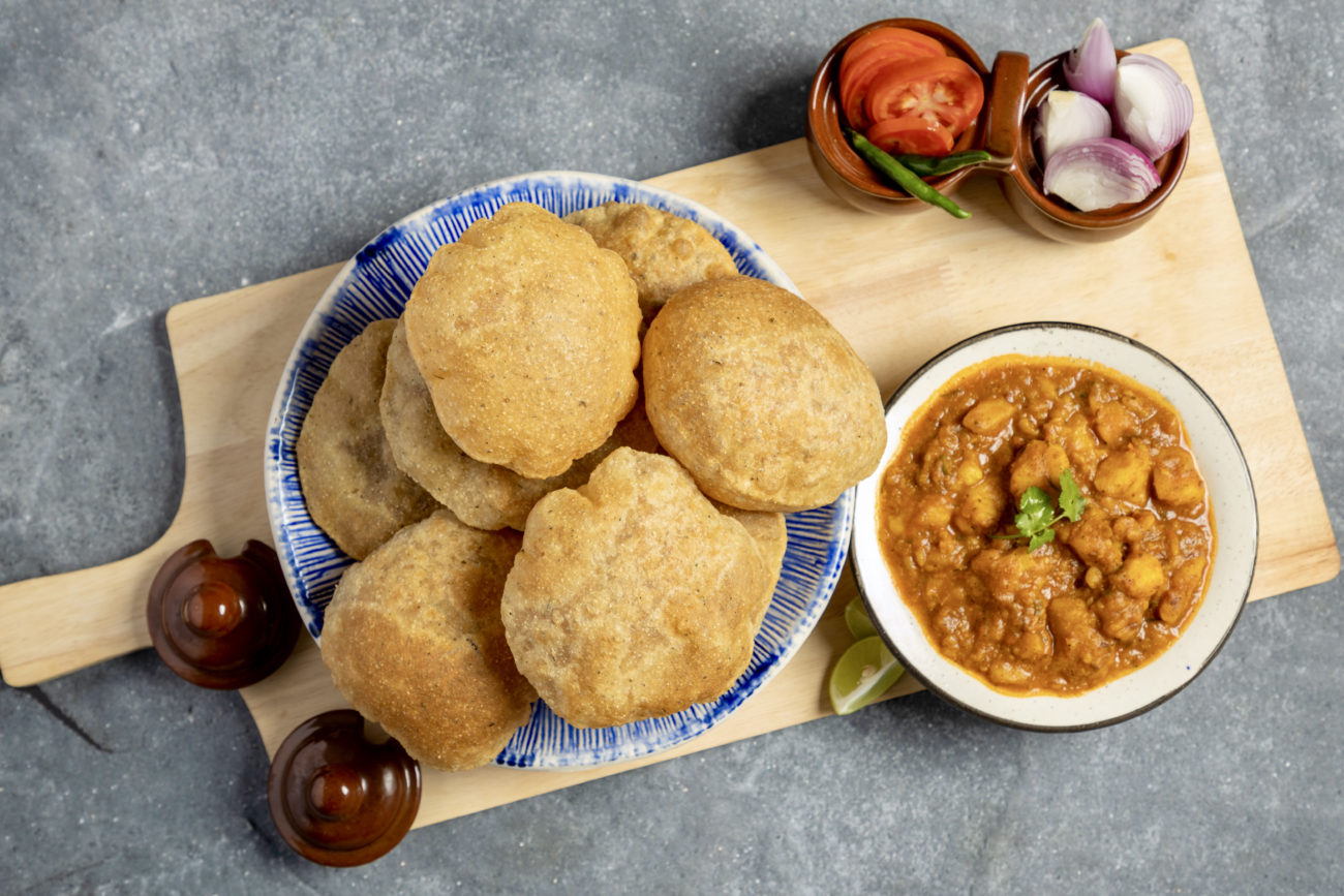 Bedmi Poori Aloo Bhaji | Breakfast Recipe