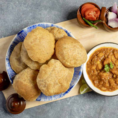 Bedmi poori Aloo bhaji