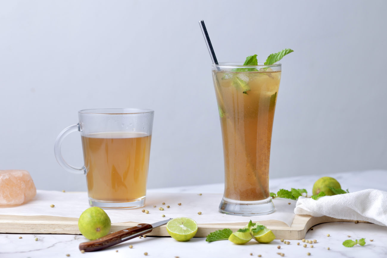 Dhaniya Pani for Weight Loss | Coriander Cooler Drink