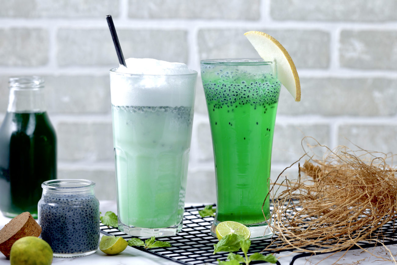 Khus Sharbat & Ice Cream Soda