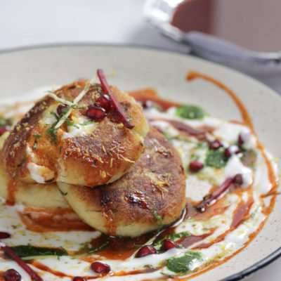 aloo tikki chaat