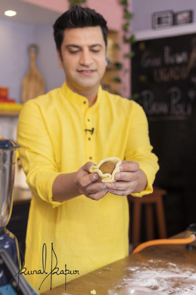 chef kunal kapur puran poli
