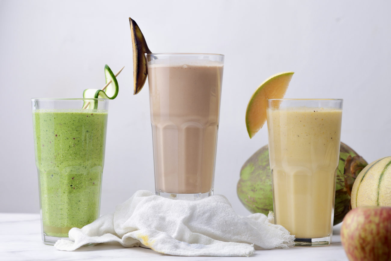 3 Healthy Smoothies | Vegan Smoothie | Green Smoothie | Fruit Smoothie