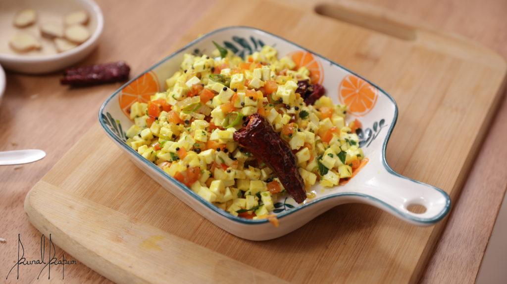 Paneer Stuffing for Dosa
