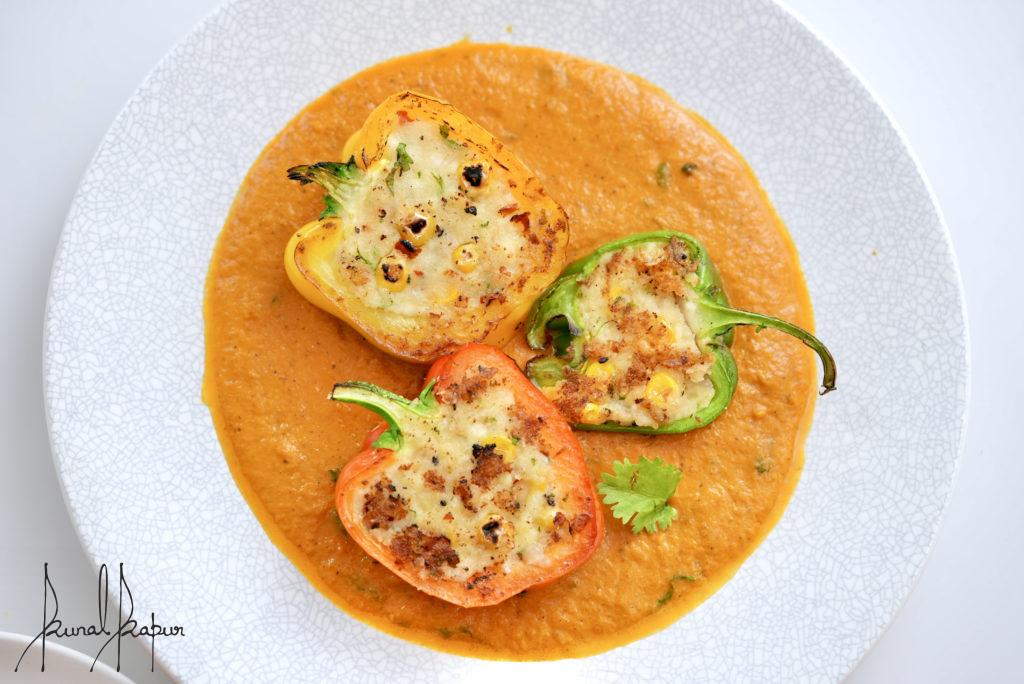 Stuffed Capsicum Masala