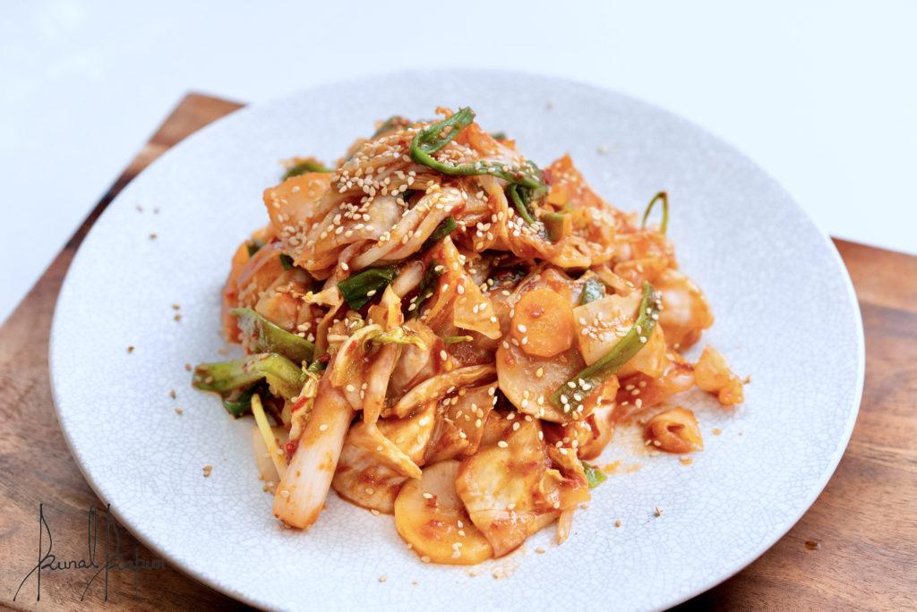 Instant Veg Kimchi