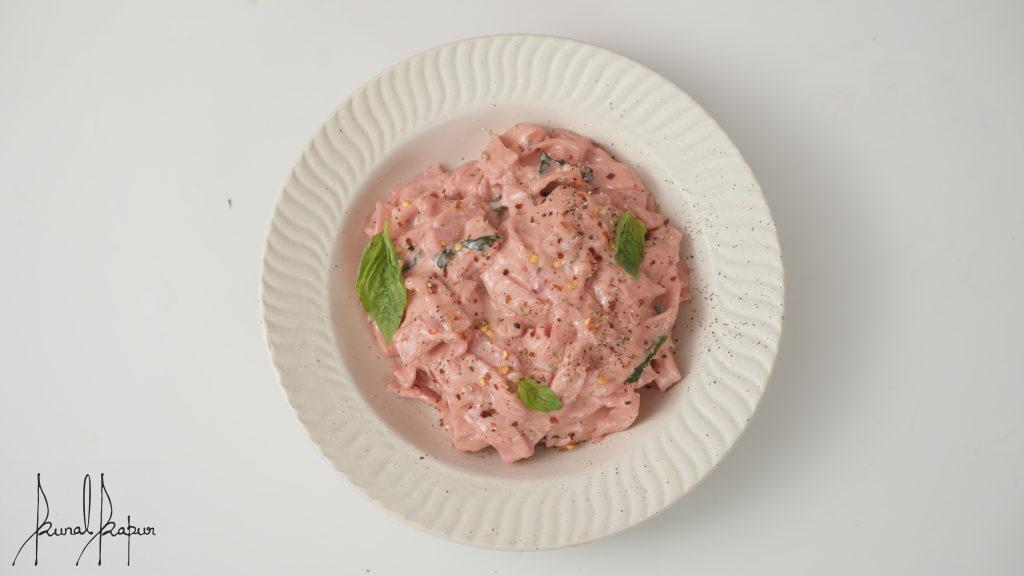 Pink Sauce Cheese Pasta