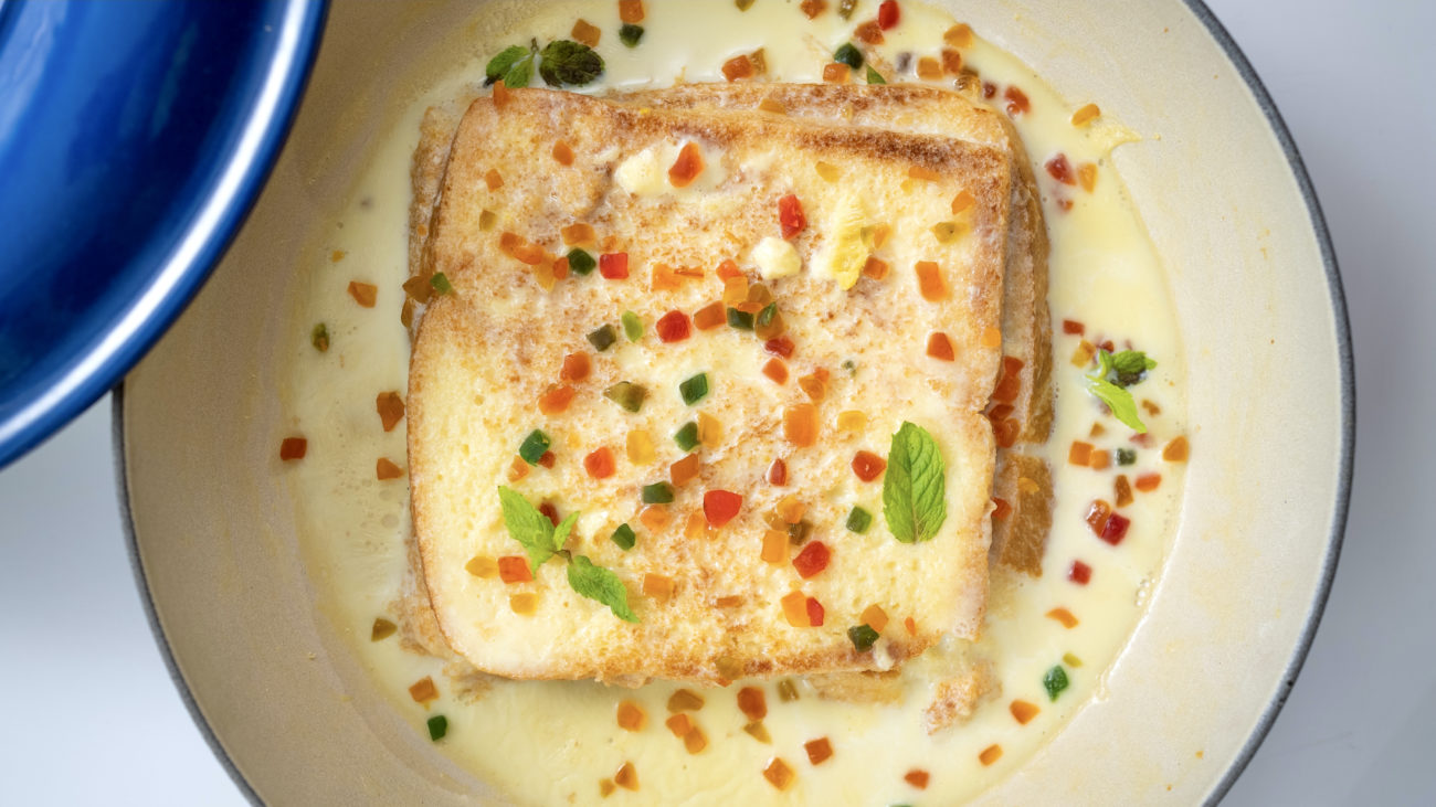 Doodh Wali Bread | Bread & Butter Pudding Eggless