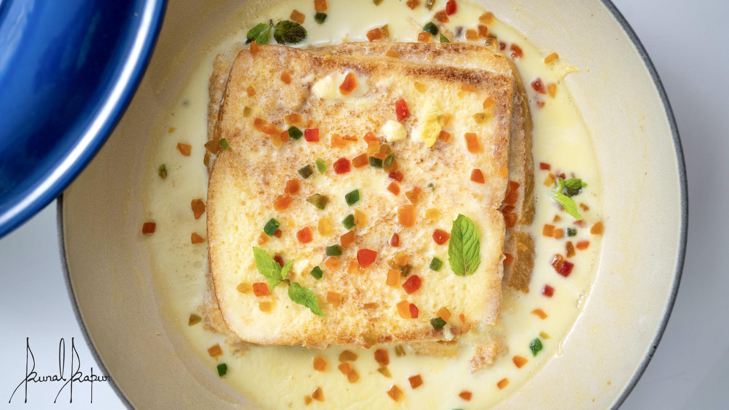 Doodh Wali Bread | Bread & Butter Pudding Eggless - Chef Kunal Kapur