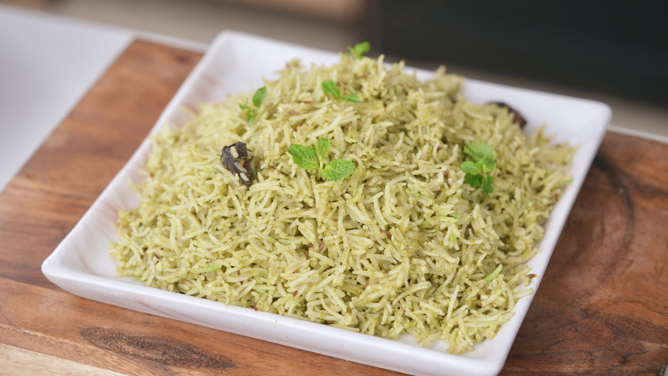 Chutney Pulao | Quick Rice Recipe