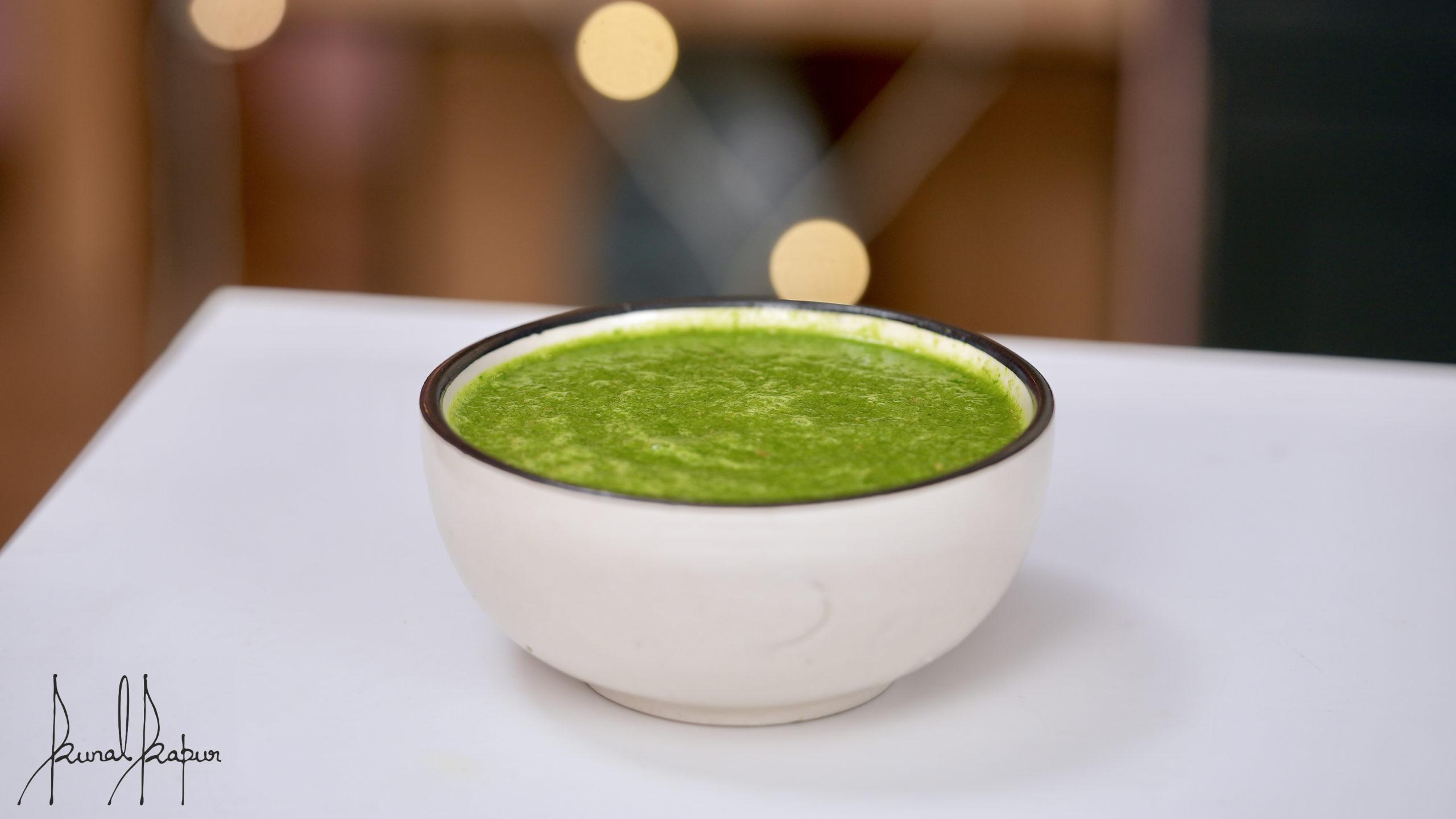 Easy Mint Chutney Recipe Hari Chutney Pudina Chutney Chef Kunal Kapur