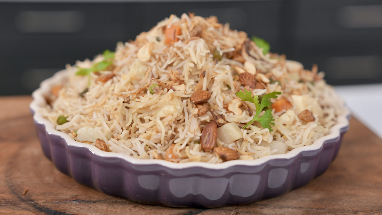 Navratan Pulao | Veg Pulao Recipe