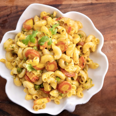 gajar Matar Masala Macaroni
