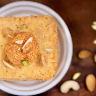 Carrot Halwa Cake