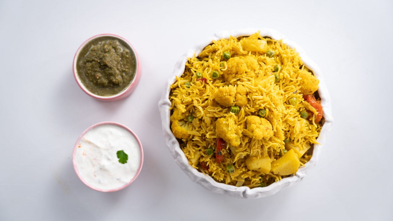 Subz ki Tehri | Masala Pulao | Veg Biryani | Tamatar Dhania Chutney