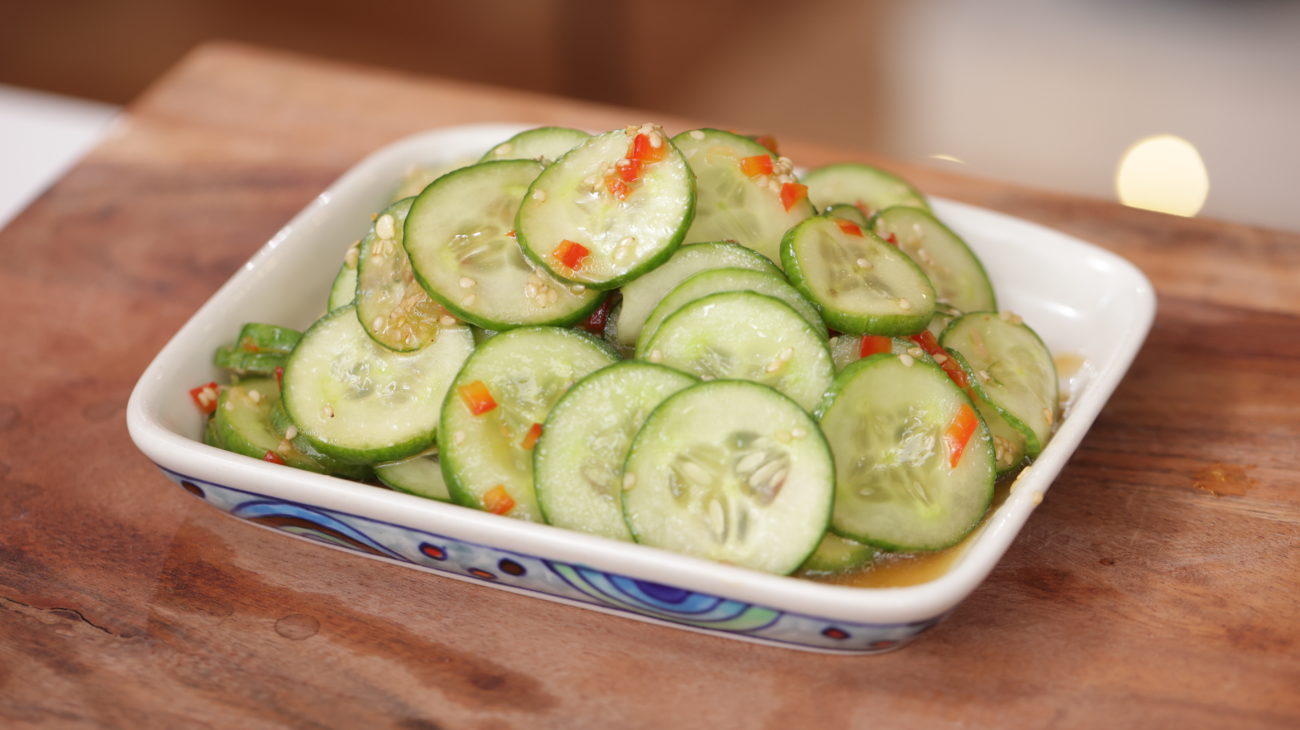 Healthy Cucumber Salad