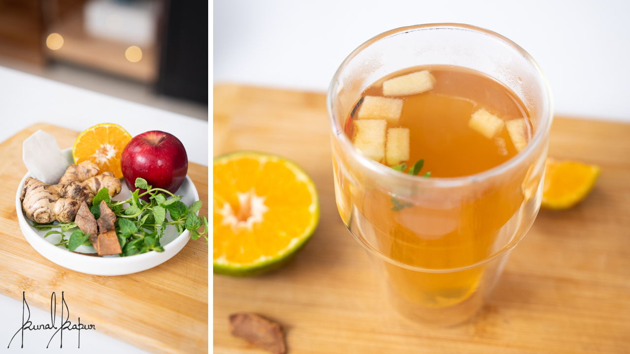 Apple Cinnamon Orange Mint Tea