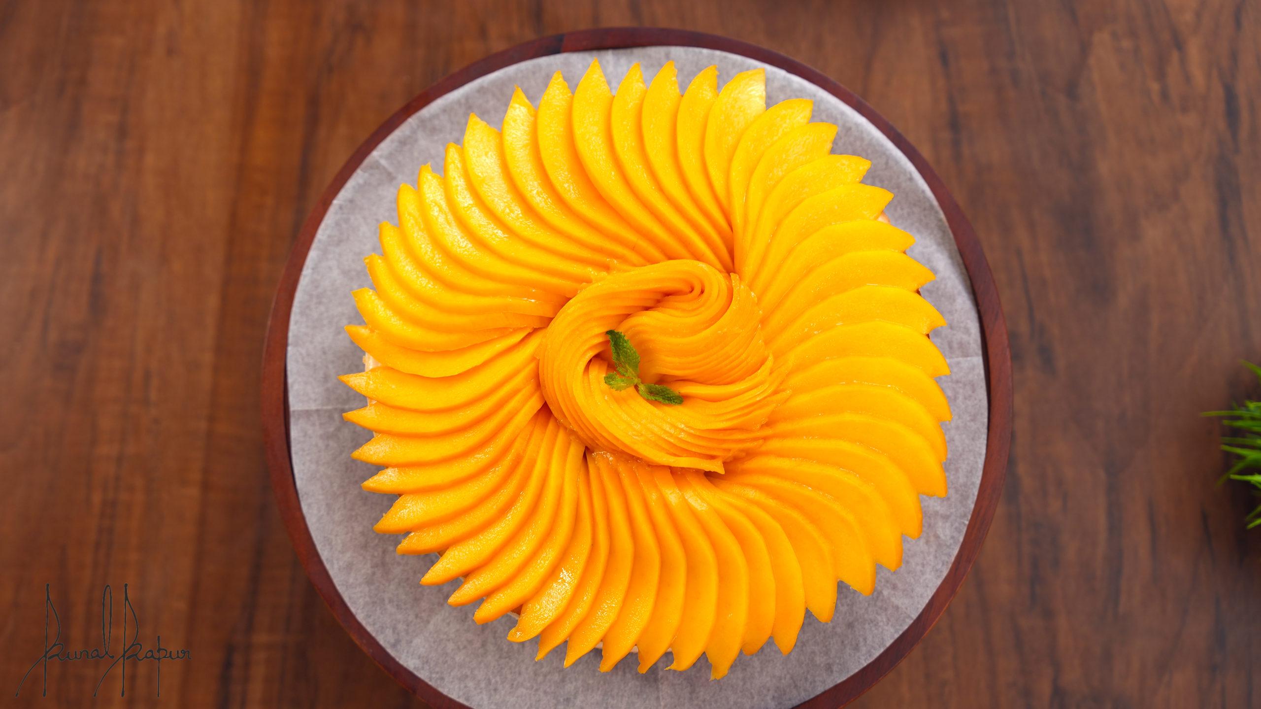 Mango Cheesecake | Eggless Cheese Cake without Cheese - Chef Kunal Kapur