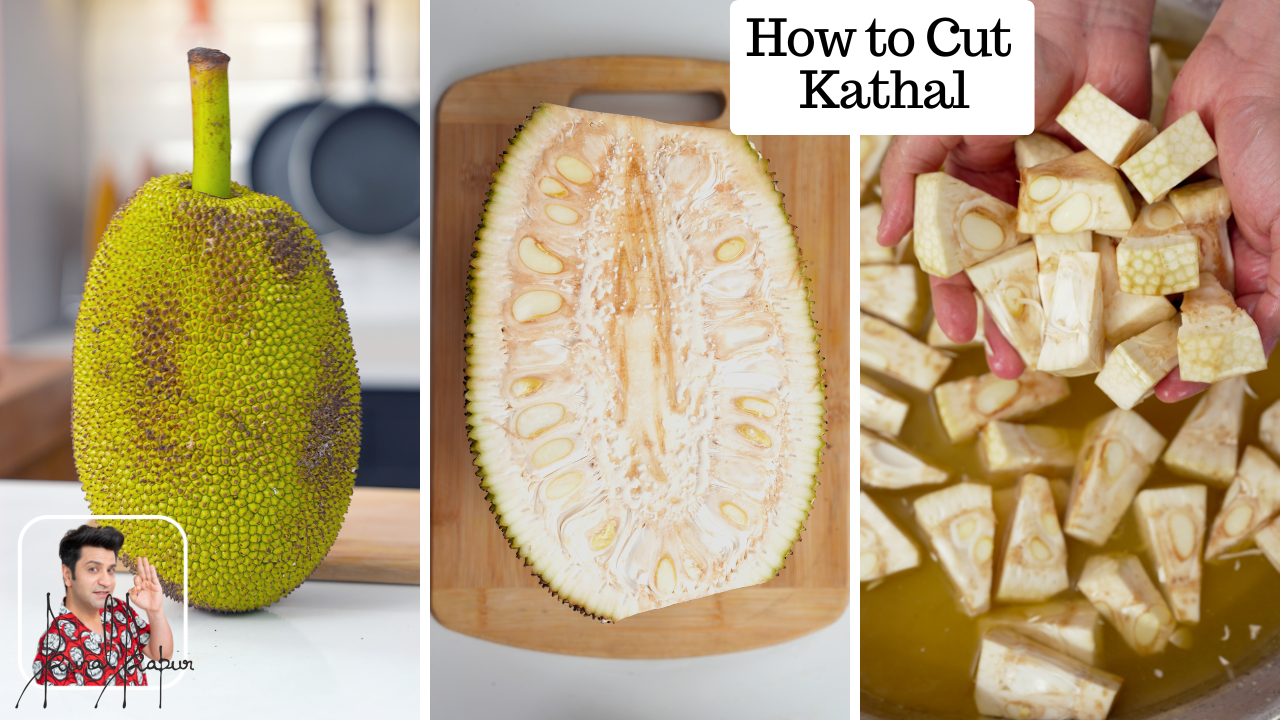 How to Cut Kathal | How to Cut jackfruit the right way