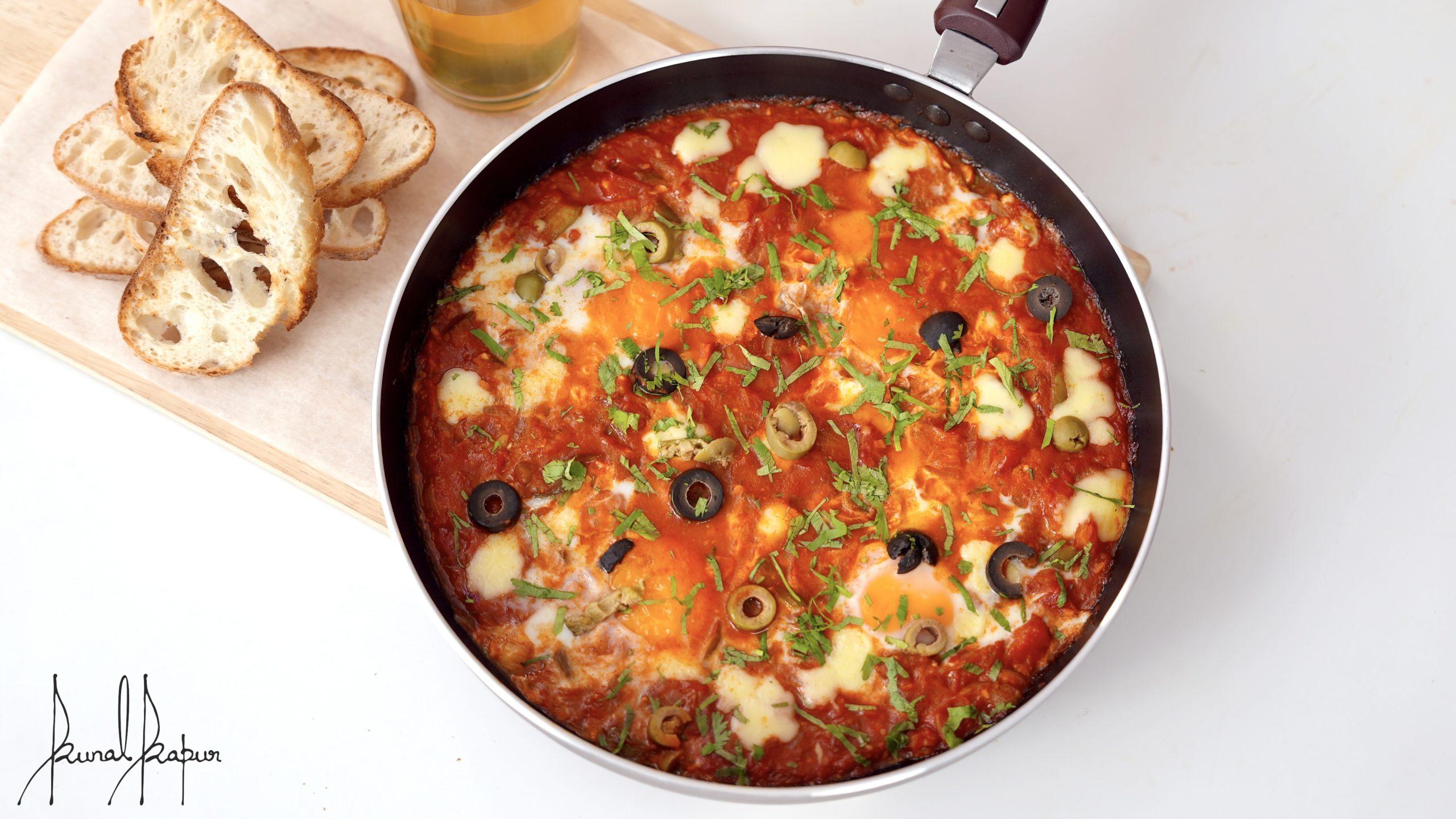 Shakshuka | Easy Breakfast Recipe using Eggs - Chef Kunal Kapur