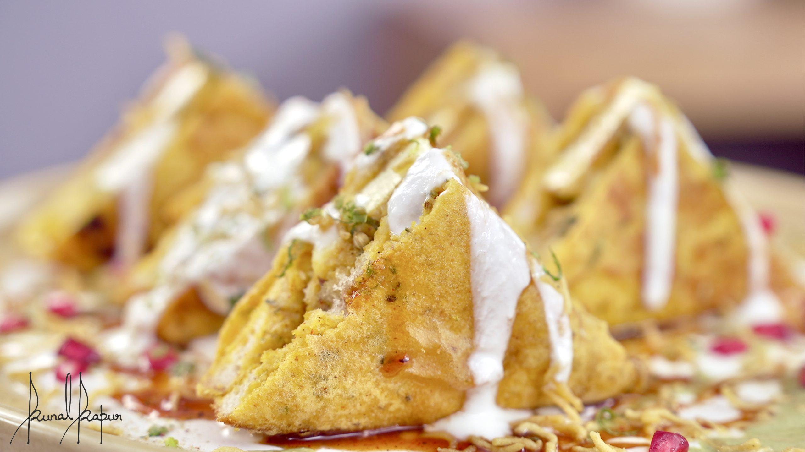 Bread Pakora Chaat Tawa Bread Pakora with Less Oil Chef Kunal Kapur