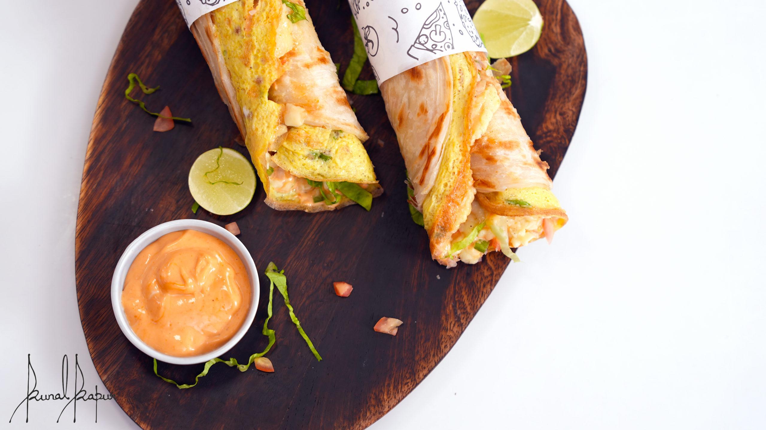 Egg Roll | Anda Parantha Roll | Egg Kathi Roll - Chef Kunal Kapur