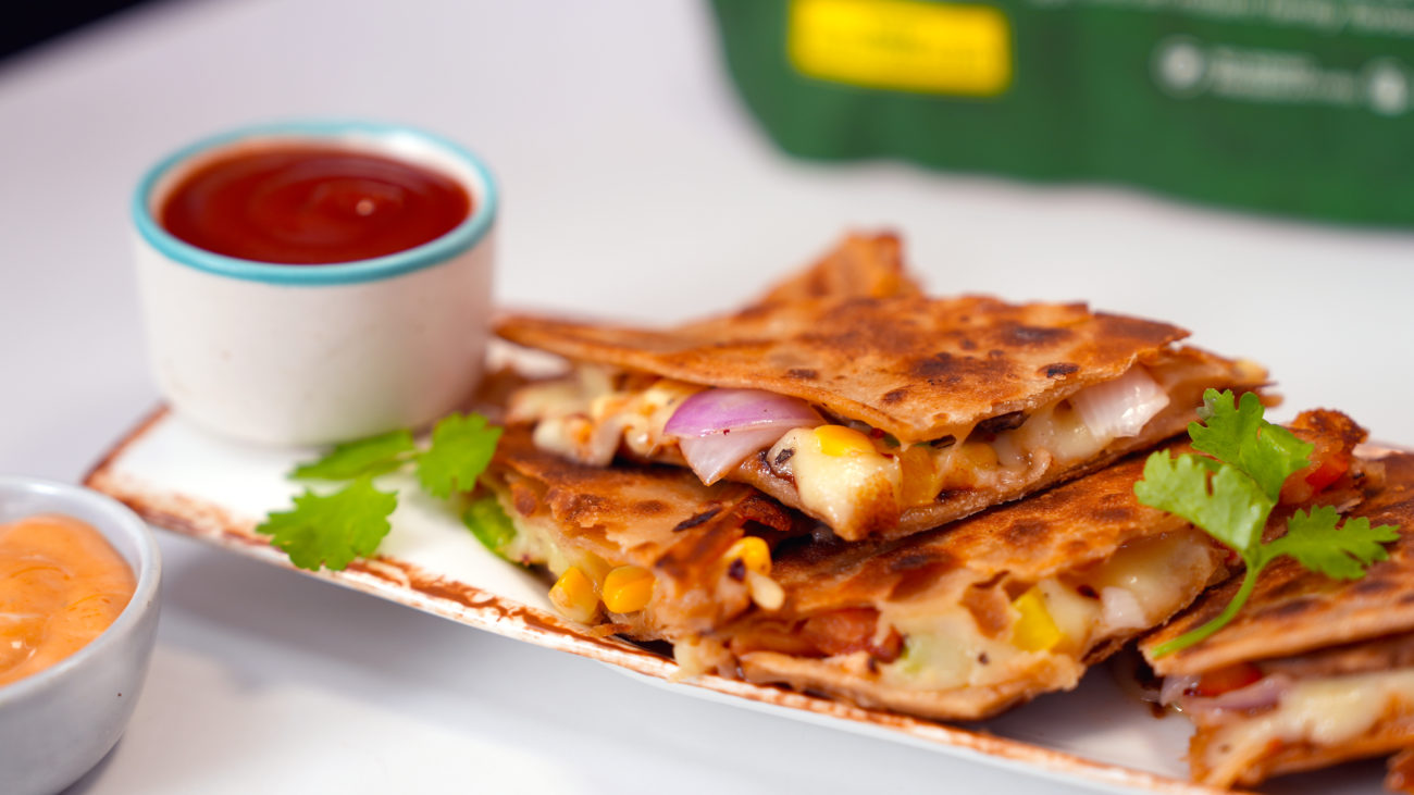 Paratha Quesadilla | Veg party Snacks