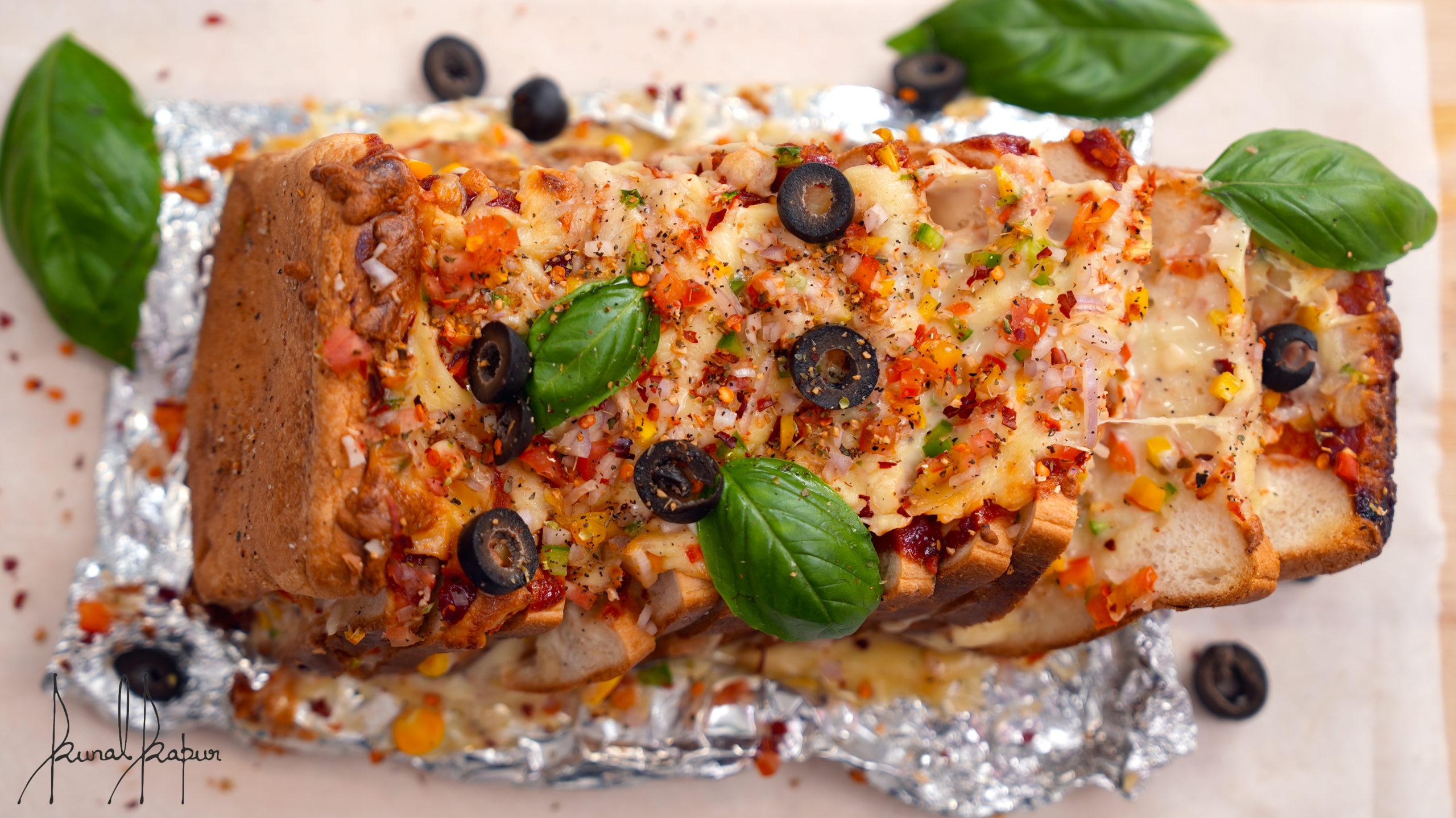 Pull Apart Bread | Pizza Flavoured Bread - Chef Kunal Kapur