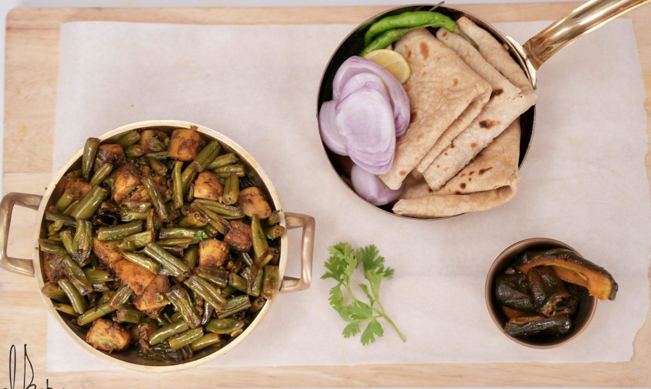 Aloo Beans ki Sabji | Tiffin Recipe for Kids Lunch Box | Ghar Ka Khana