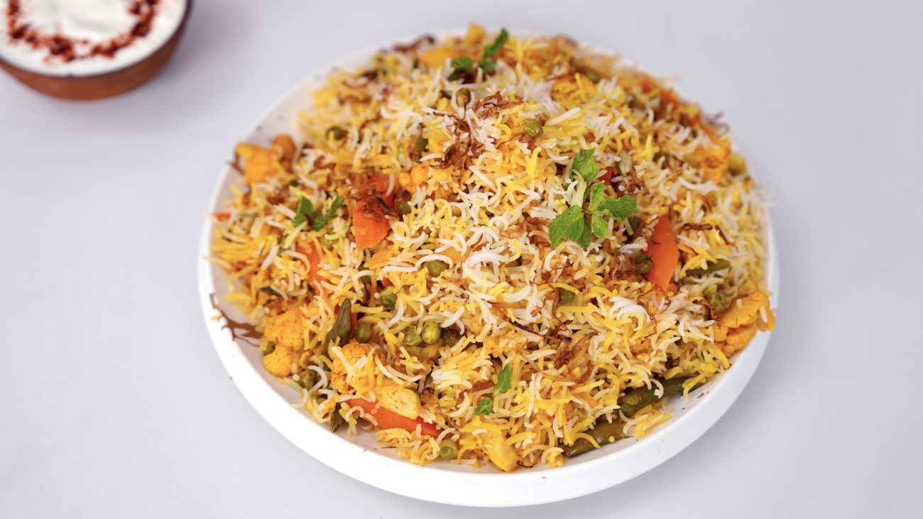 Zero Oil – Healthy Veg Biryani