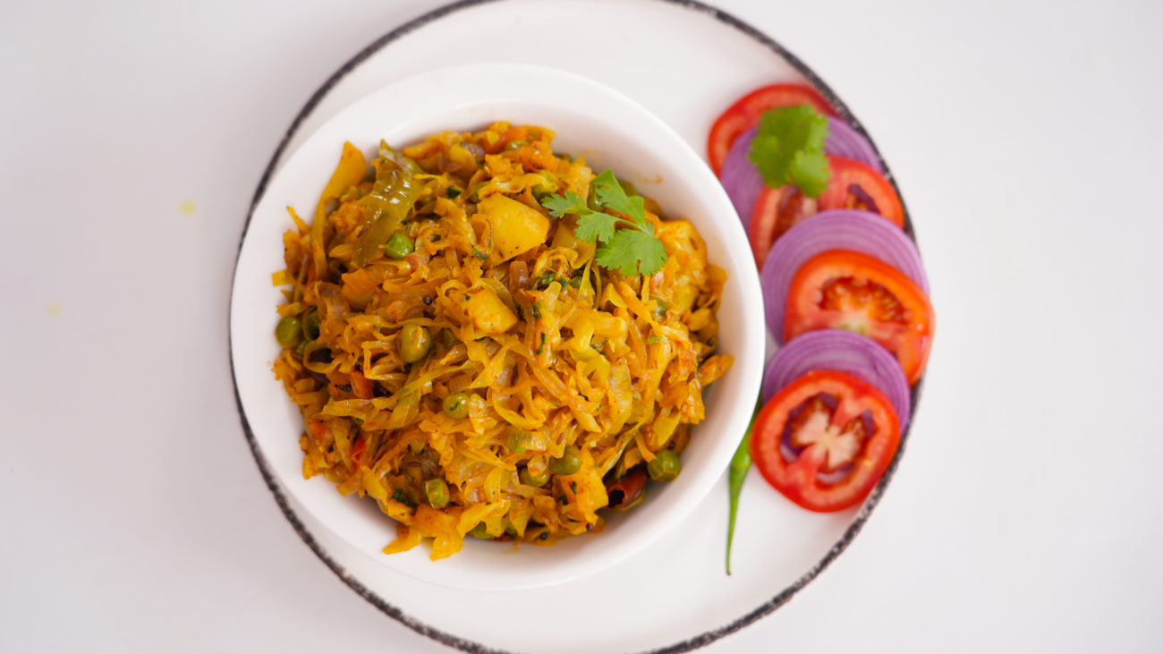 Patta Gobhi Ki Sabji