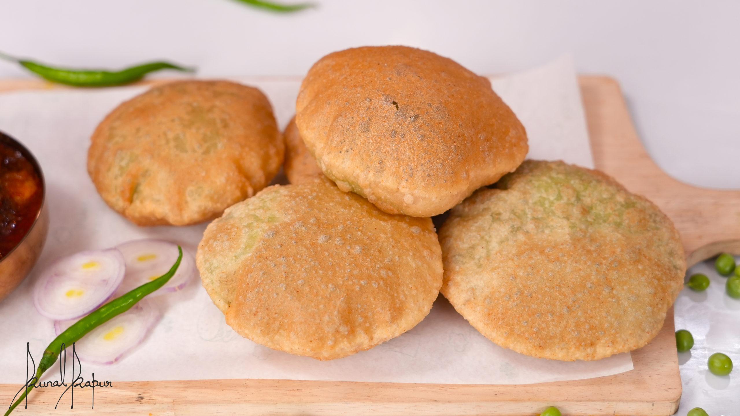 Koraishutir Kochuri | Bengali style green peas poori | Breakfast Recipe - Chef Kunal Kapur