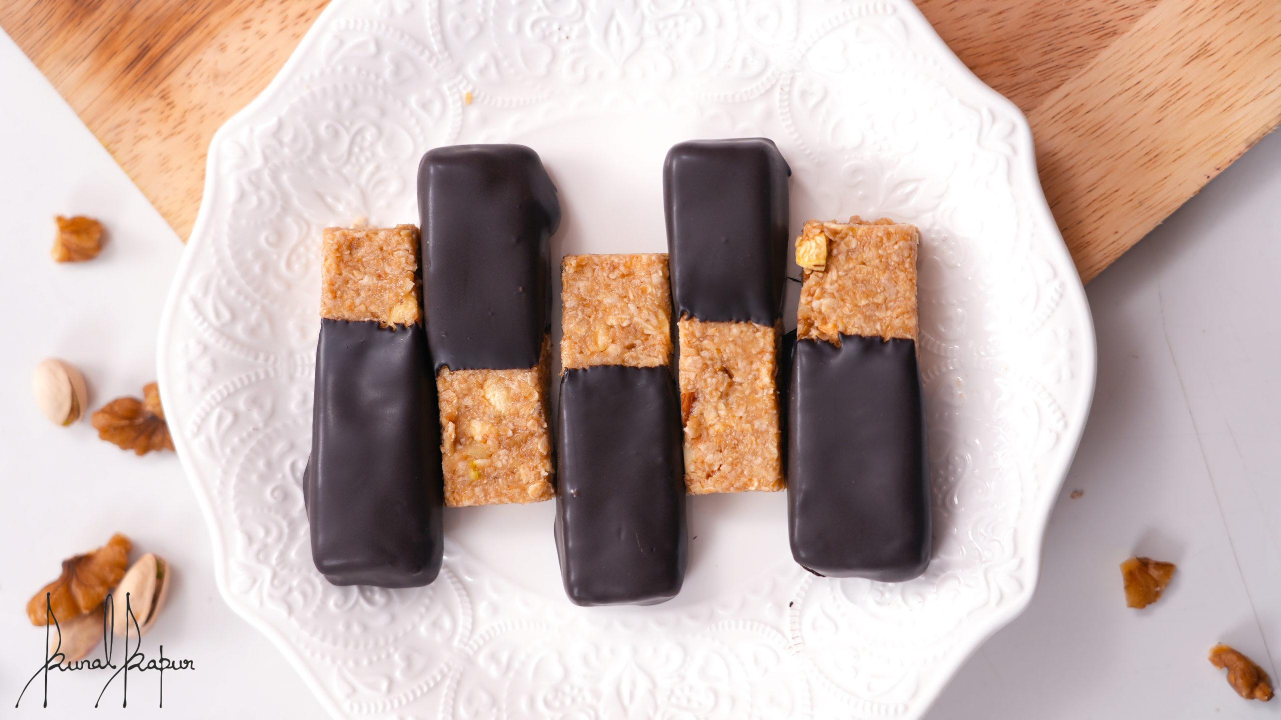 Chocolate Oats & Honey Bar - Chef Kunal Kapur