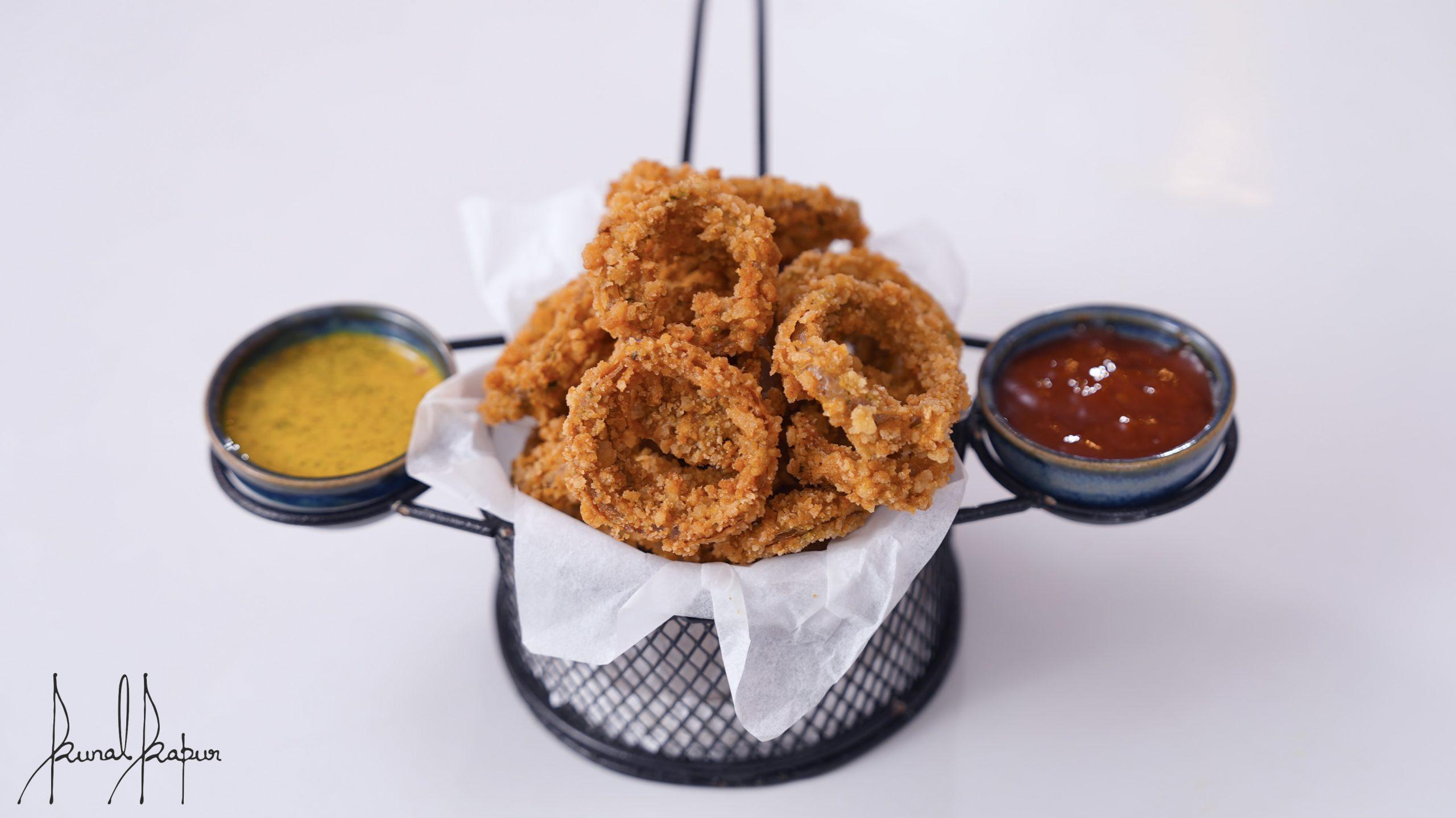 Masala Onion Rings | Crispy Fried Onion Rings - Chef Kunal Kapur