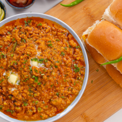 soya keema pav