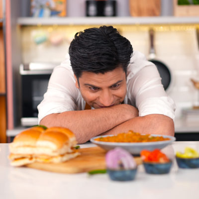 soya keema pav