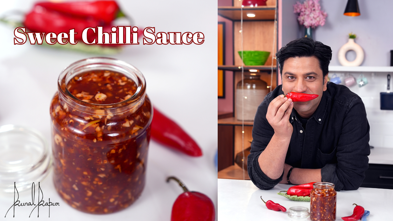 Thai Sweet Chilli Sauce | Homemade Chilli Garlic Chutney