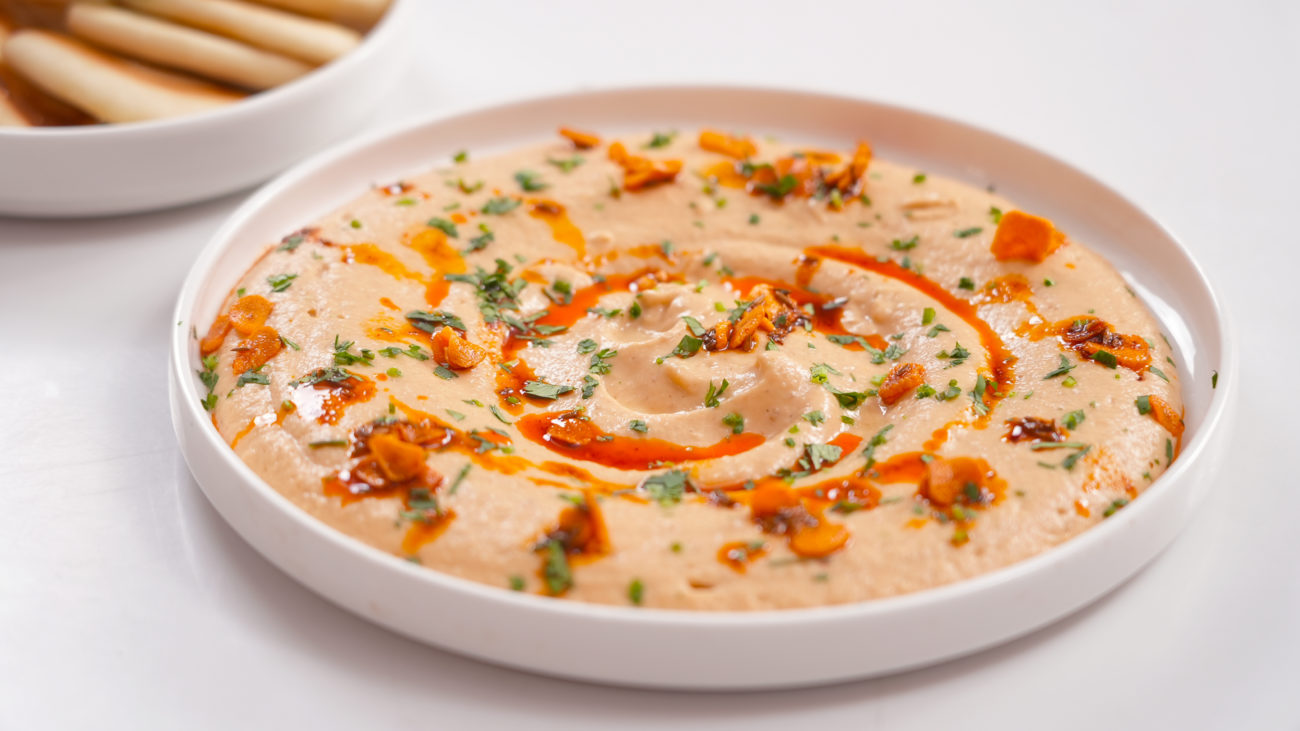 Healthy Veg Dip | Hummus With Pita Bread | Hi Protein Dip