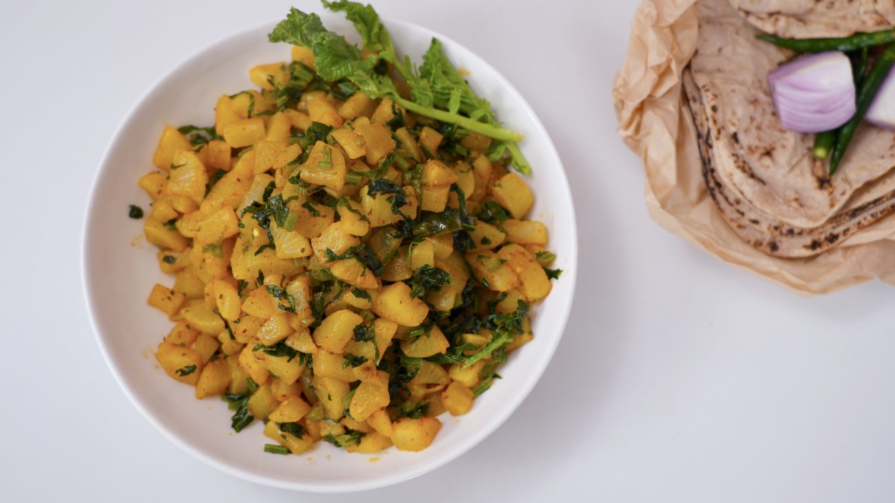 Mooli Ki Bhurji | Mooli Ki Sabji