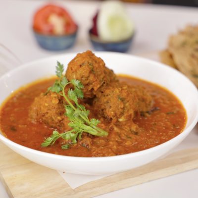 Cabbage Kofta Curry 