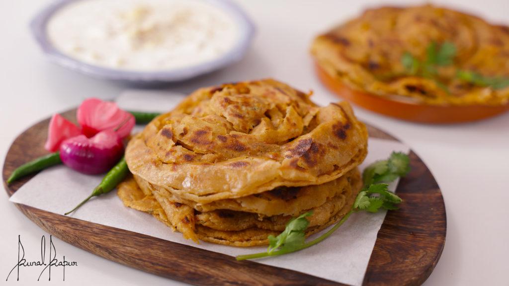 achari paratha breakfast