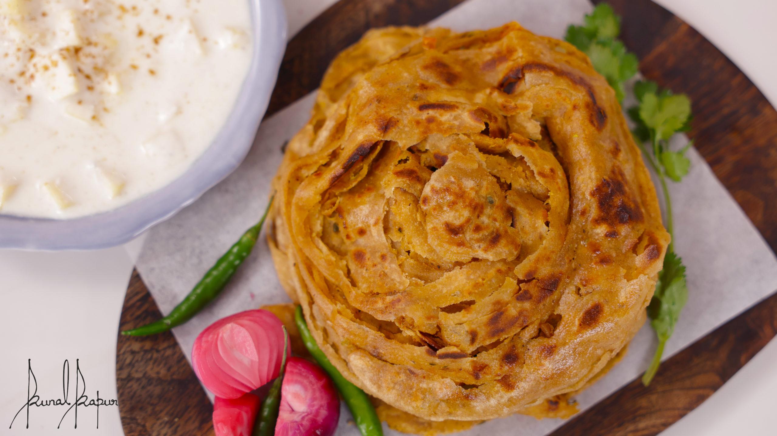 Achari Paratha, Pineapple Raita | Nashta Recipe - Chef Kunal Kapur