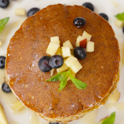 honey oatmeal pancake
